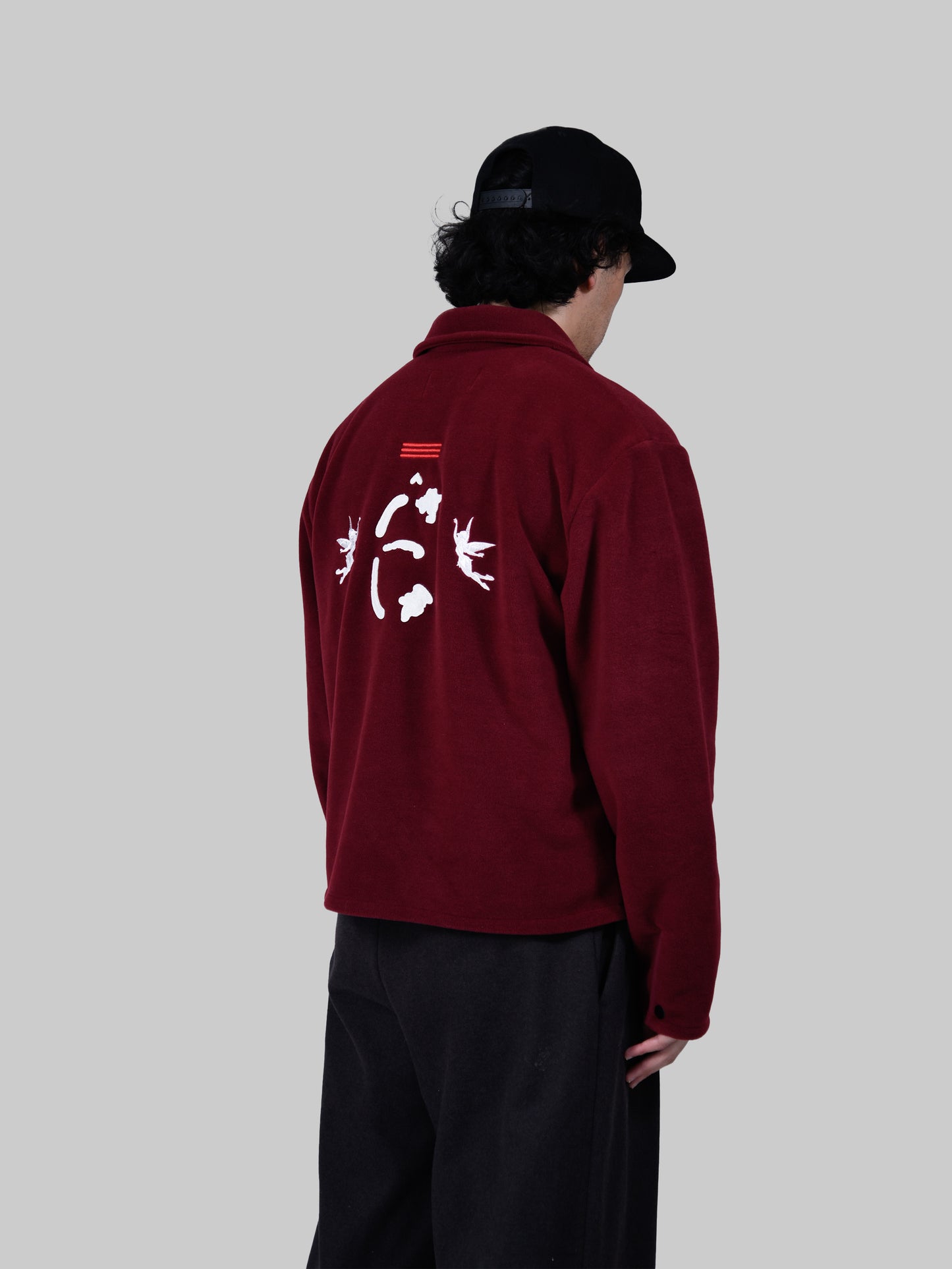 TIÊN Burgundy Fleece