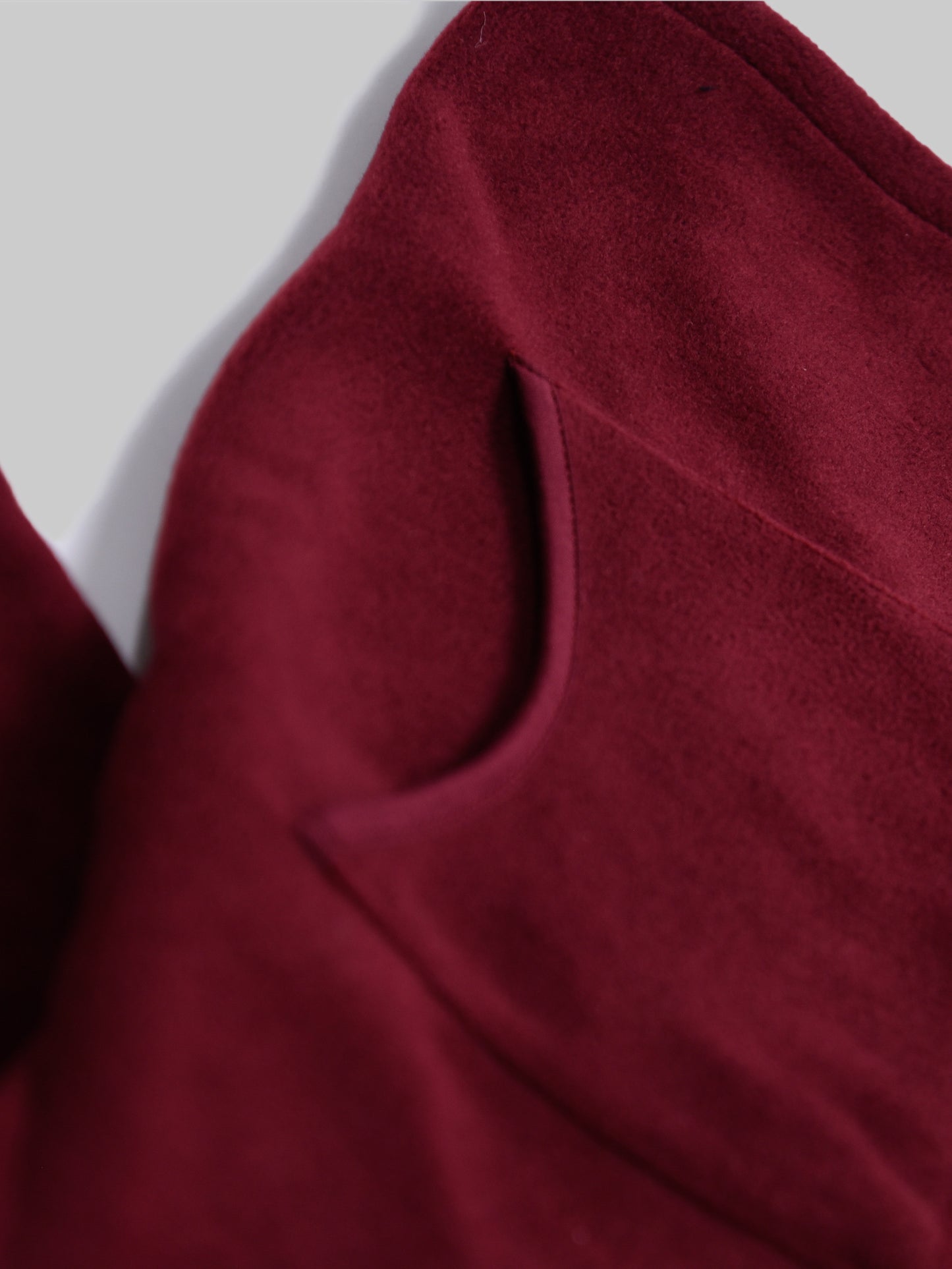 TIÊN Burgundy Fleece